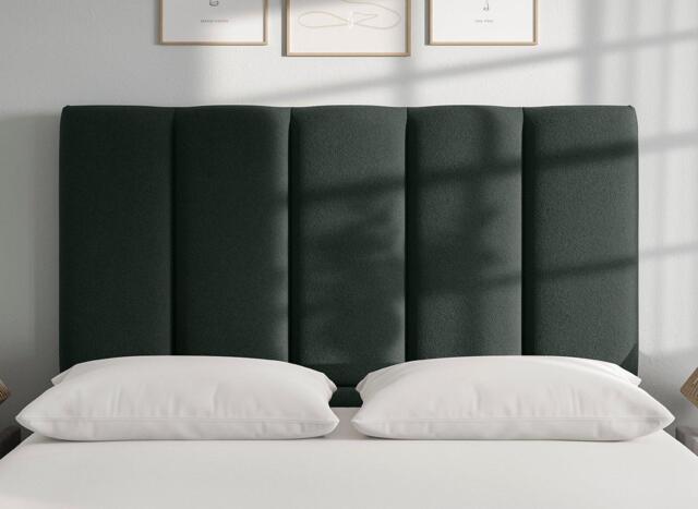 Flaxby Gransmore Headboard - 4'6 Double - Green - image 1