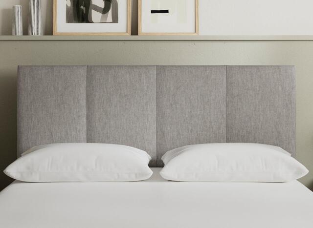 Dream Team Ashbury Headboard - 6'0 Super king - Grey - image 1