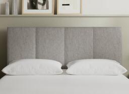 Dream Team Ashbury Headboard - 6'0 Super king - Grey