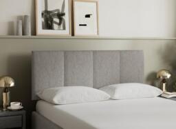 Dream Team Ashbury Headboard - 6'0 Super king - Grey - thumbnail 2