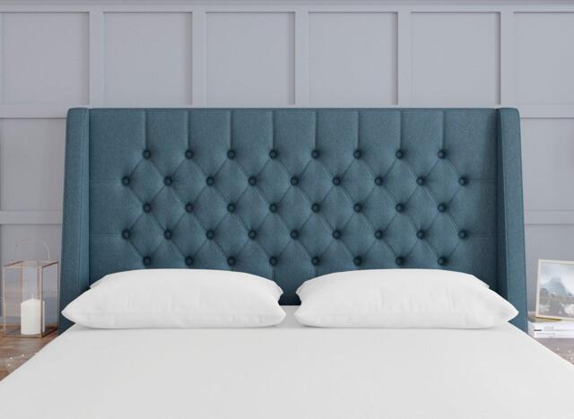 TheraPur Buckler Headboard - 3'0 Single - Blue - image 1