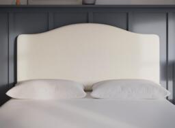 TheraPur® Sandalwood Headboard - 4'6 Double - Cream - thumbnail 1