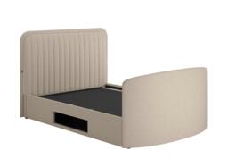 Alexis TV Bed - 4'6 Double - Cream - thumbnail 8