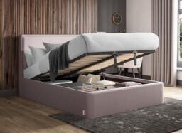 TEMPUR Reign Ottoman Bed Frame - 6'0 Super king - Pink - thumbnail 2