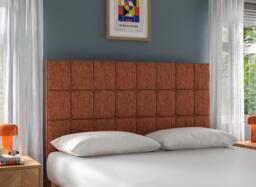Dream Team Lever Headboard - 4'0 Small double - Brown - thumbnail 2
