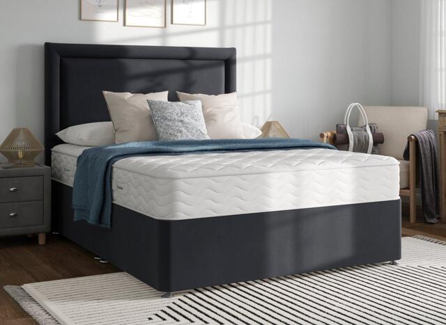 Dream Team Divan Bed Base - 5'0 King - Grey
