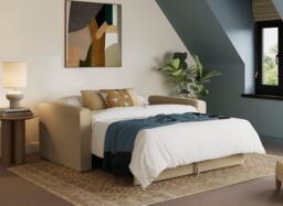 Haze 2-Seater Pull-Out Sofa Bed - Grey - thumbnail 2