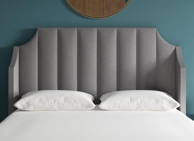 TheraPur Holly Headboard - 6'0 Super king - Grey - image 1