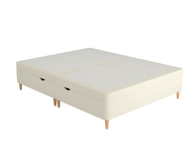 TheraPur® Shallow Ottoman Divan Bed Base - 5'0 King - Beige
