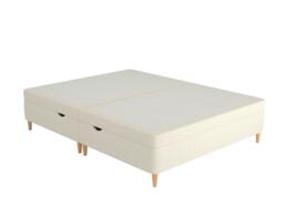 TheraPur® Shallow Ottoman Divan Bed Base - 5'0 King - Beige