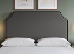 Flaxby Rainton Padded Headboard - 3'0 Single - Grey
