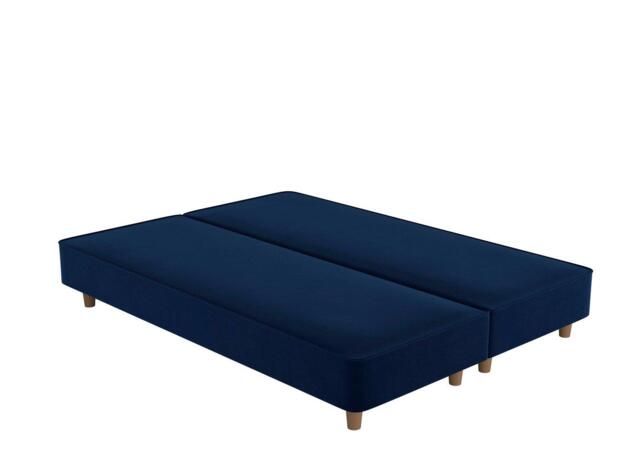 Flaxby Shallow Divan Bed Base - 6'0 Super king - Blue