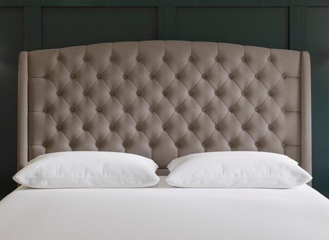 Sealy Pavilion Headboard - 6'0 Super king - Brown - image 1