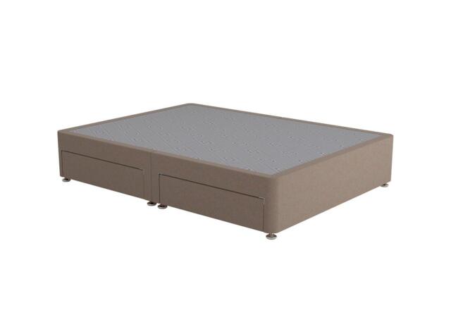 Sealy Divan Base - 6'0 Super king - Brown