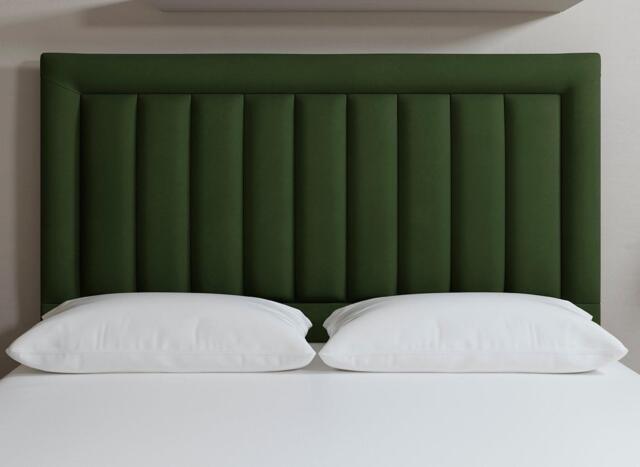 Dream Team Hinton Headboard - 4'0 Small double - Green - image 1