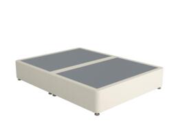 Sleepeezee Contemporary Divan Bed Base - 4'6 Double - Cream