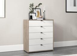 Kirkpatrick 4-Drawer Chest - White