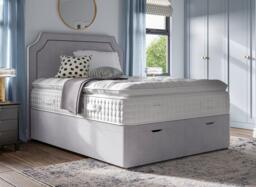 Flaxby Ottoman Divan Bed Base - 5'0 King - Purple