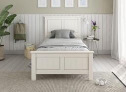 Northwood Wooden Bed Frame - 3'0 Single - White - thumbnail 2