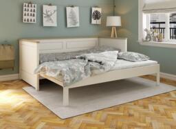 Rosie Day bed - 3'0 Single - White - thumbnail 2