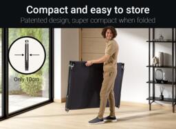 Jay-be Fern Folding Bed with e-Fibre Mattress - 4'0 Small double - thumbnail 3