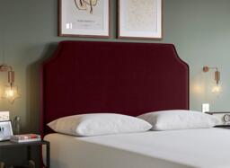 Flaxby Rainton Padded Headboard - 4'6 Double - Brown - thumbnail 2