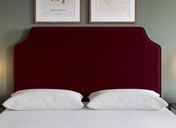 Flaxby Rainton Padded Headboard - 4'6 Double - Brown