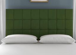 Dream Team Lever Headboard - 3'0 Single - Green - thumbnail 1