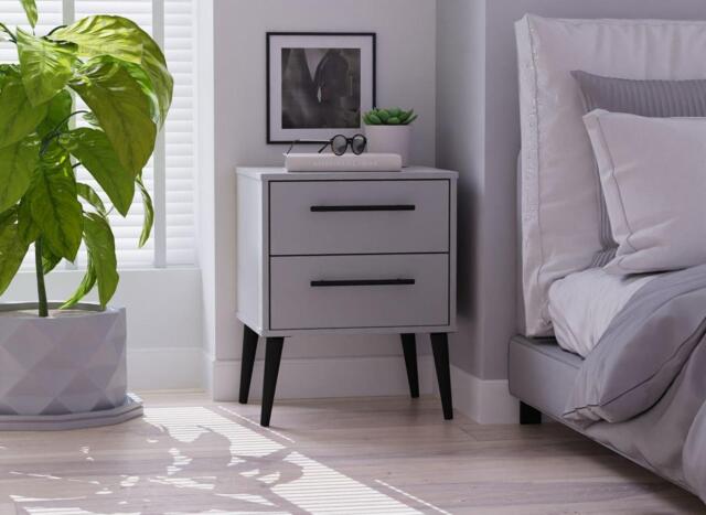 Oregon Bedside Table - Grey - image 1