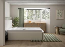 Bethany Sleepmotion Adjustable Upholstered Bed Frame - 6'0 Super king - Grey - thumbnail 2