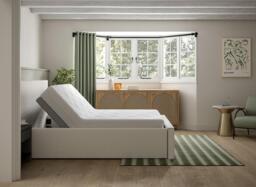Bethany Sleepmotion Adjustable Upholstered Bed Frame - 6'0 Super king - Grey - thumbnail 3