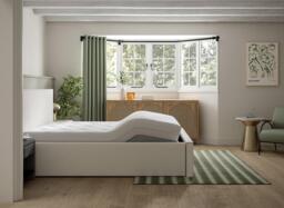 Bethany Sleepmotion Adjustable Upholstered Bed Frame - 6'0 Super king - Grey - thumbnail 4