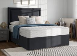 Dream Team Divan Bed Base - 4'0 Small double - Grey