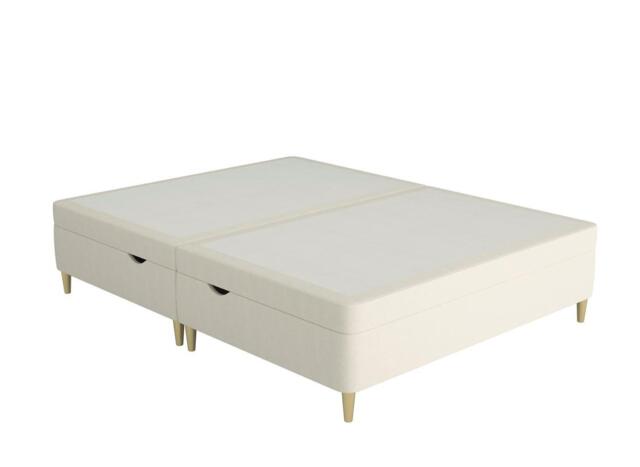 Therapur Slimline Ottoman - 4'0 Small double - Cream