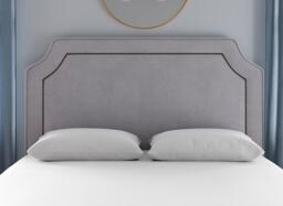 Flaxby Malton Padded Headboard - 4'6 Double - Purple