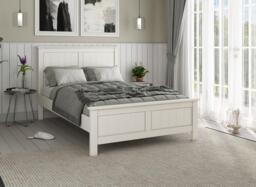 Northwood Wooden Bed Frame - 4'0 Small double - White