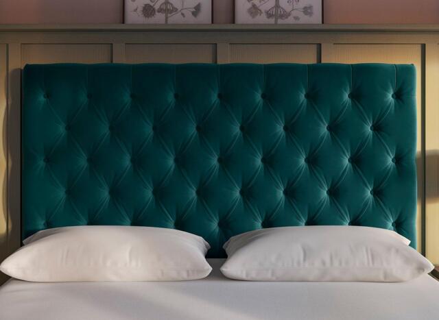 Flaxby Harrogate Headboard - 6'0 Super king - Green - image 1