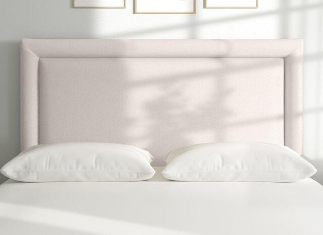 Dream Team Hatton Headboard - 4'6 Double - Cream - image 1