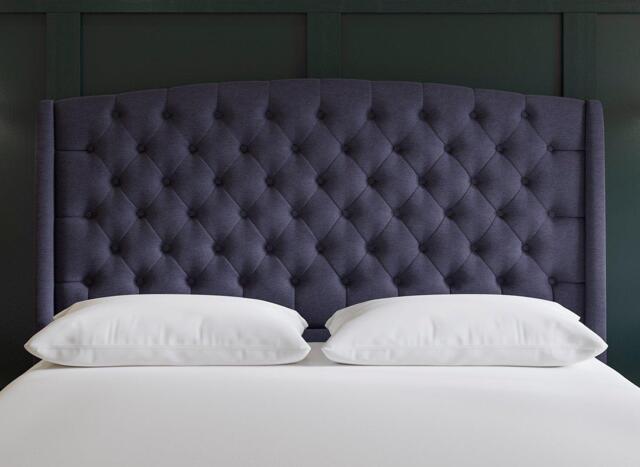 Sealy Pavilion Headboard - 4'6 Double - Blue - image 1
