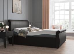 Lucia Sleepmotion Adjustable Upholstered Bed Frame - 4'6 Double - Brown
