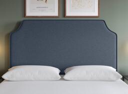 Flaxby Rainton Padded Headboard - 5'0 King - Blue