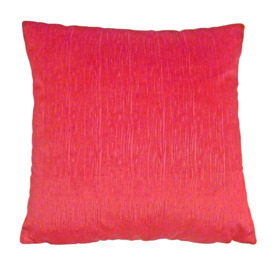 Shimmer Cushion Cover Red