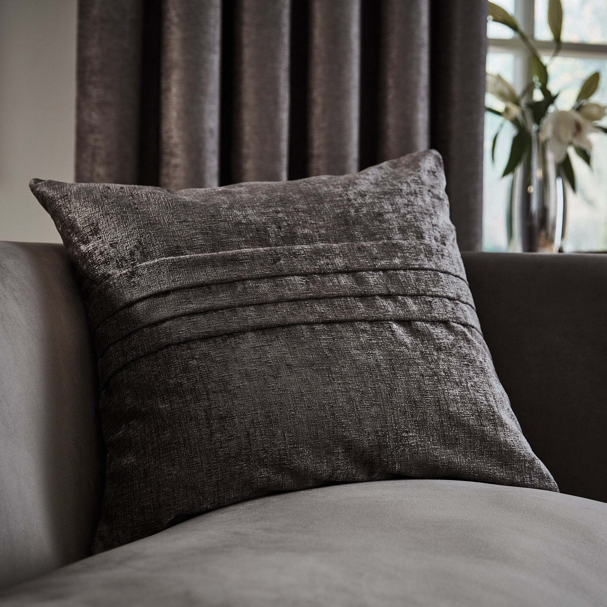 dunelm chenille cushions