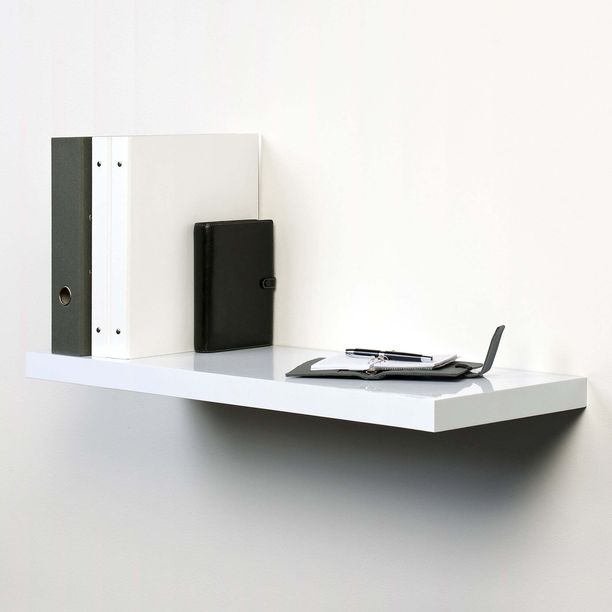 Duraline White Gloss Floating Shelf White