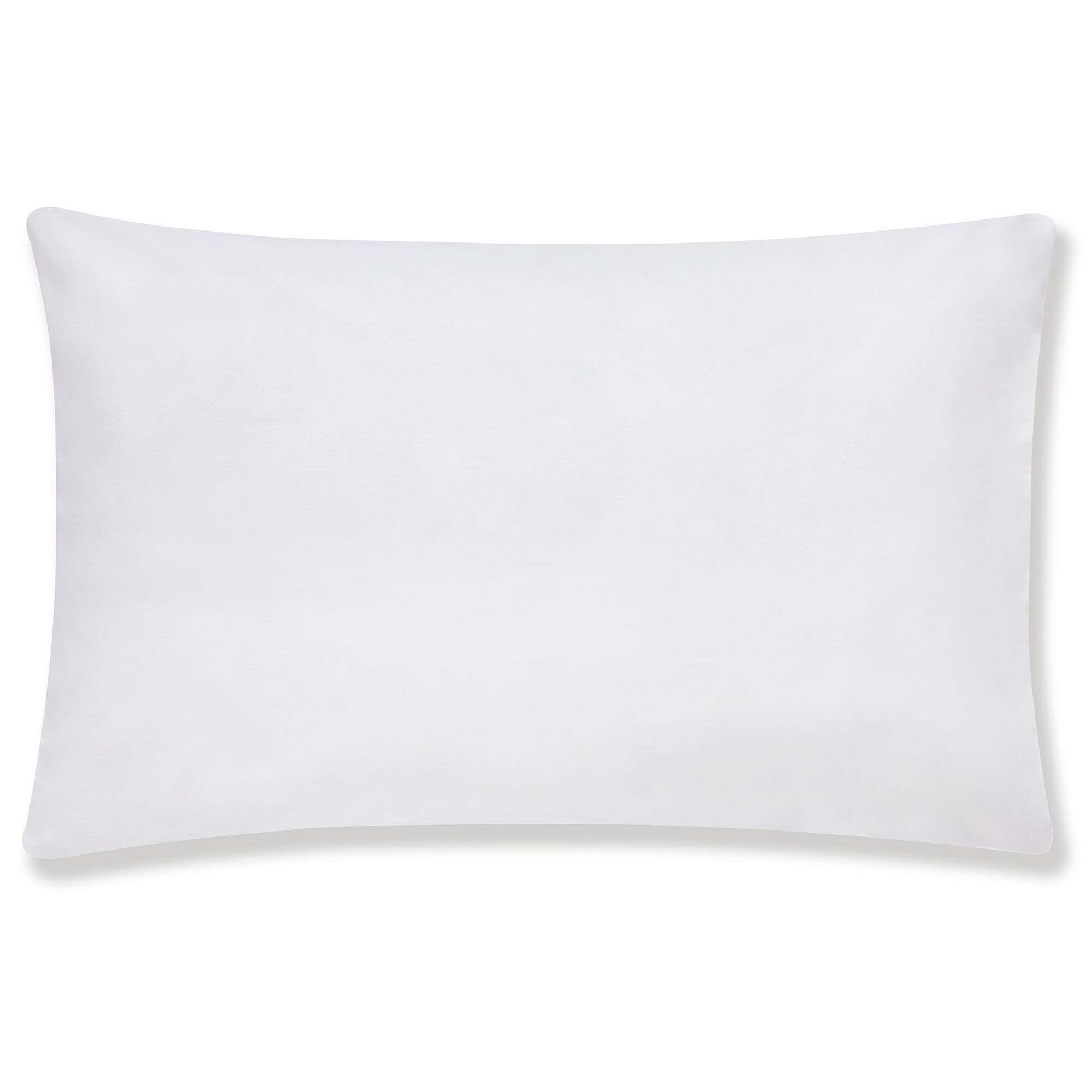 Cotton Rich Sateen Standard Pillowcase Pair White