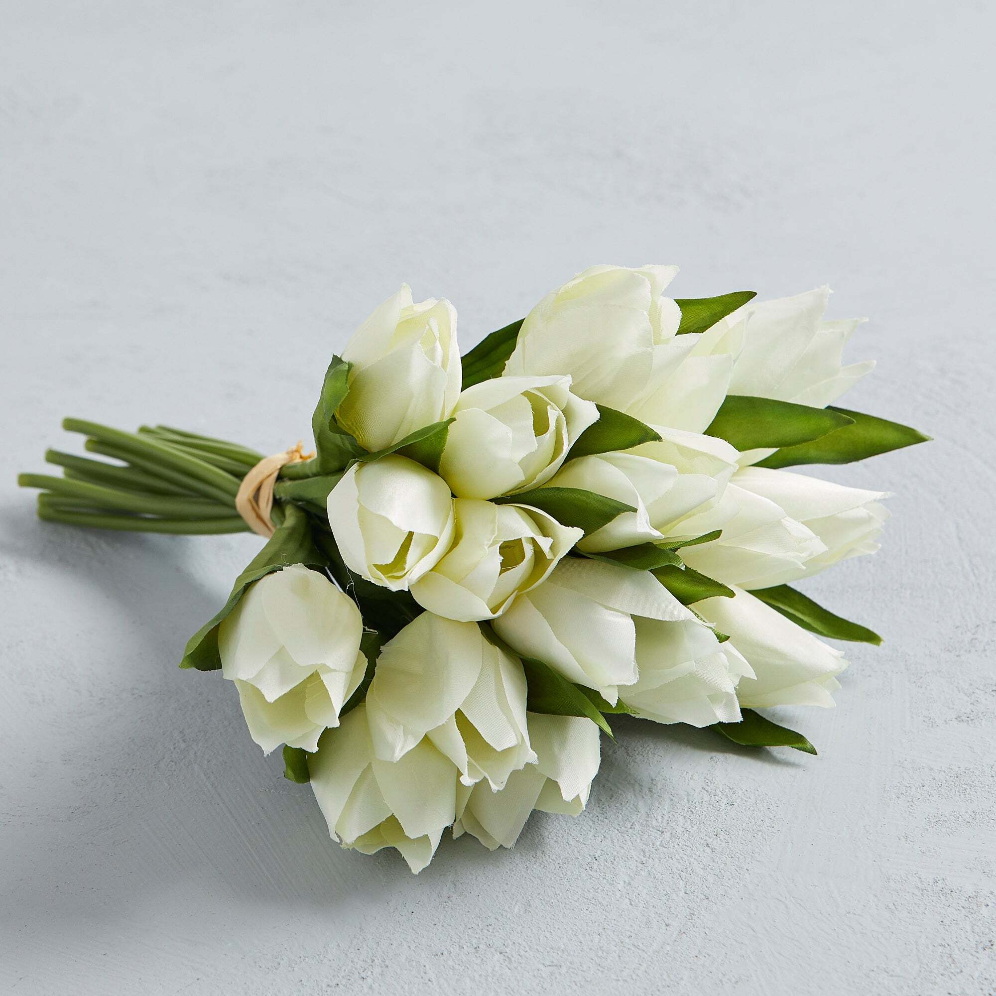 Tulip Bouquet 29cm Cream