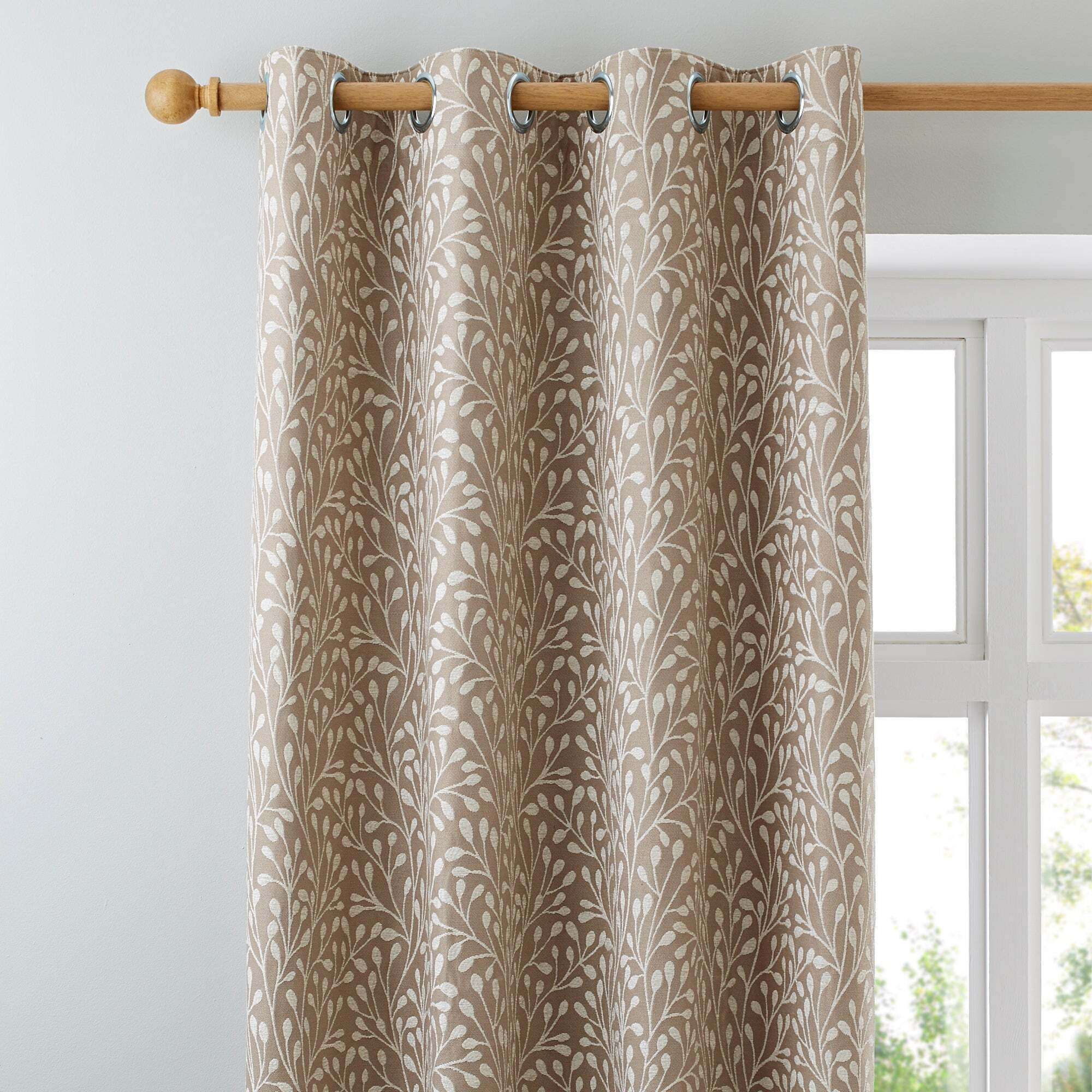 Willow Cream Eyelet Curtains Cream