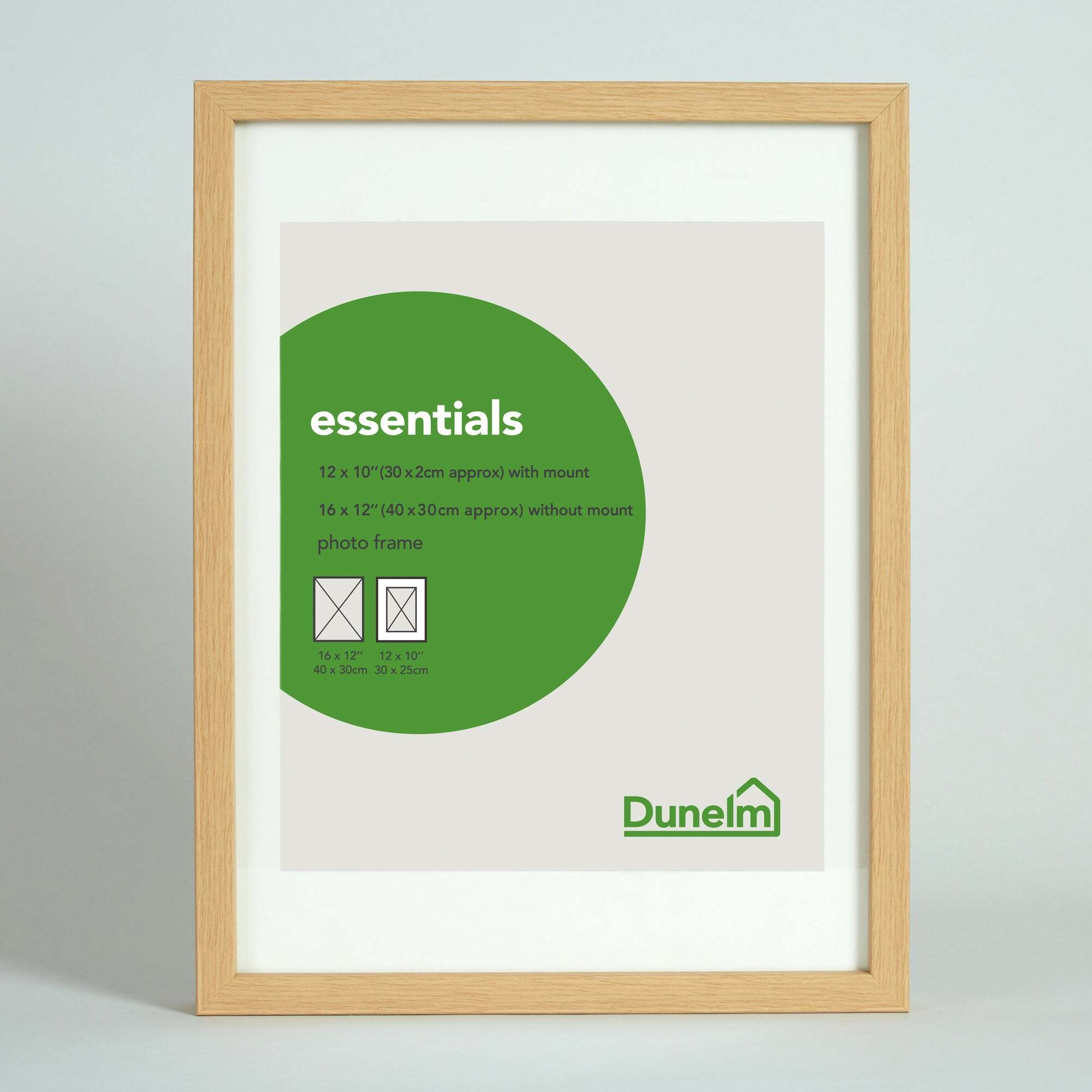 "Essentials Photo Frame 12"" x 10"" (30cm x 25cm) Brown"