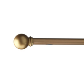 Universal Extendable Curtain Pole Dia. 13/16mm Gold