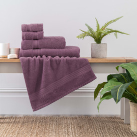 Lavender Egyptian Cotton Towel Purple